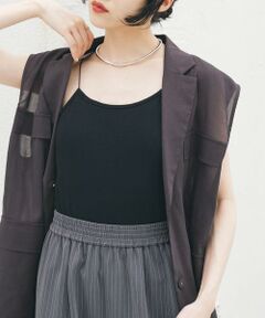 KBF / ケービーエフ キャミソール・チューブトップ | スパゲティストラップカップ付きキャミ
