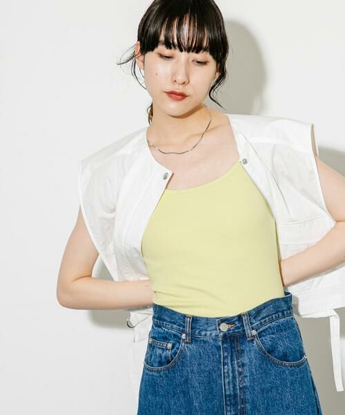 KBF / ケービーエフ キャミソール・チューブトップ | スパゲティストラップカップ付きキャミ | 詳細3