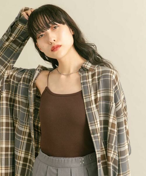 KBF / ケービーエフ キャミソール・チューブトップ | スパゲティストラップカップ付きキャミ | 詳細12