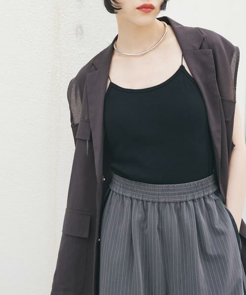 KBF / ケービーエフ キャミソール・チューブトップ | スパゲティストラップカップ付きキャミ | 詳細20