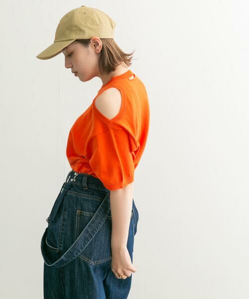 KBF / ケービーエフ ニット・セーター | 2WAYカットアウトニット | 詳細4