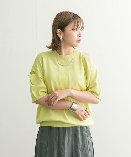 KBF / ケービーエフ ニット・セーター | 2WAYカットアウトニット | 詳細15