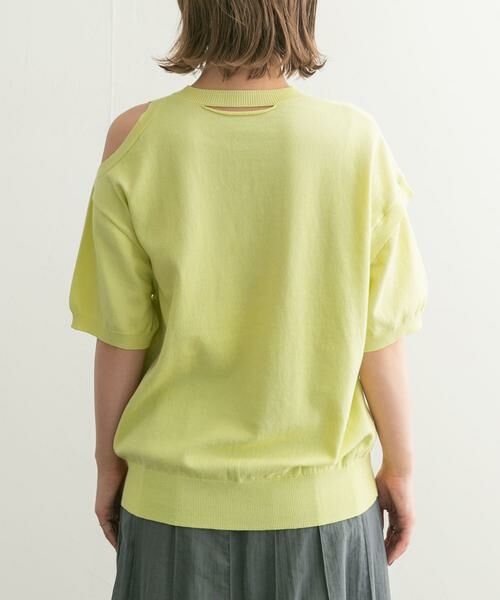 KBF / ケービーエフ ニット・セーター | 2WAYカットアウトニット | 詳細24