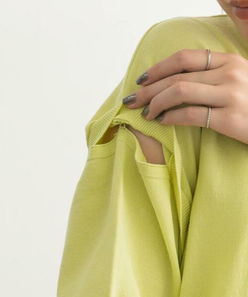 KBF / ケービーエフ ニット・セーター | 2WAYカットアウトニット | 詳細27