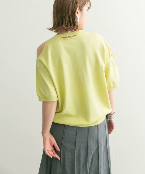 KBF / ケービーエフ ニット・セーター | 2WAYカットアウトニット | 詳細18