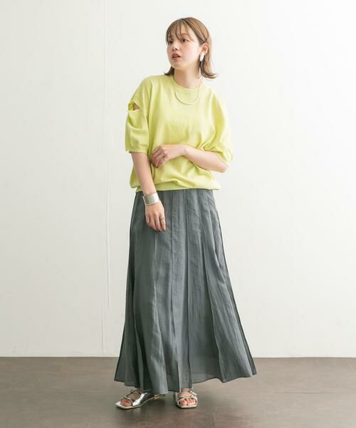 KBF / ケービーエフ ニット・セーター | 2WAYカットアウトニット | 詳細19