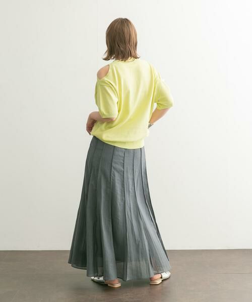 KBF / ケービーエフ ニット・セーター | 2WAYカットアウトニット | 詳細21