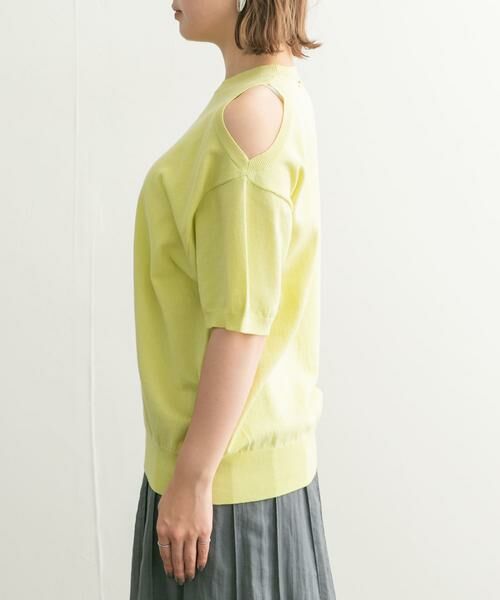 KBF / ケービーエフ ニット・セーター | 2WAYカットアウトニット | 詳細23