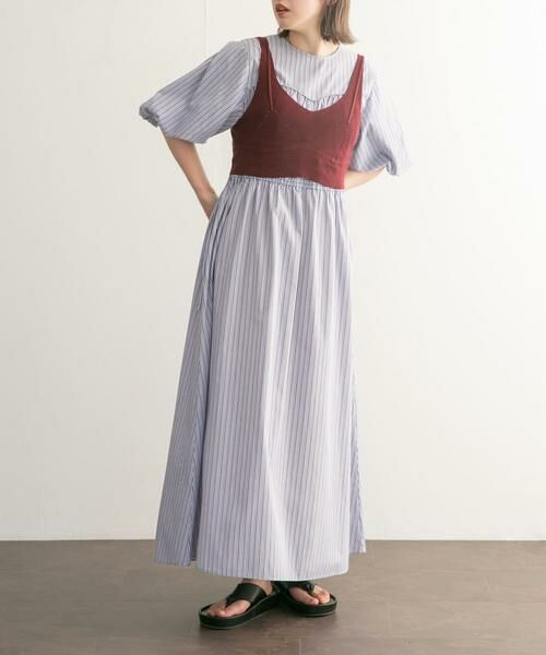 KBF / ケービーエフ ニット・セーター | レイヤードライクニットビスチェ | 詳細4