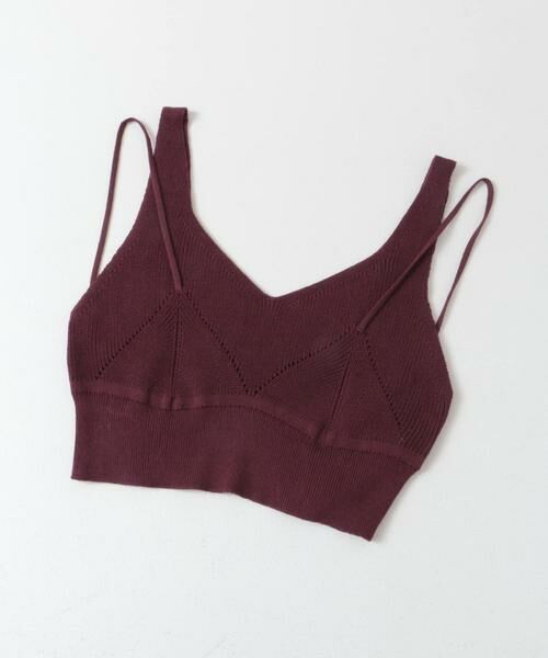 KBF / ケービーエフ ニット・セーター | レイヤードライクニットビスチェ | 詳細8