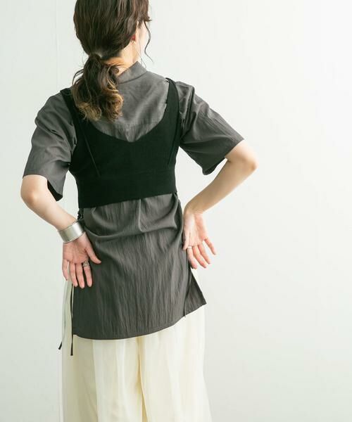 KBF / ケービーエフ ニット・セーター | レイヤードライクニットビスチェ | 詳細13