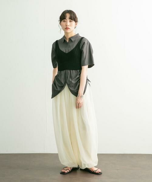 KBF / ケービーエフ ニット・セーター | レイヤードライクニットビスチェ | 詳細14