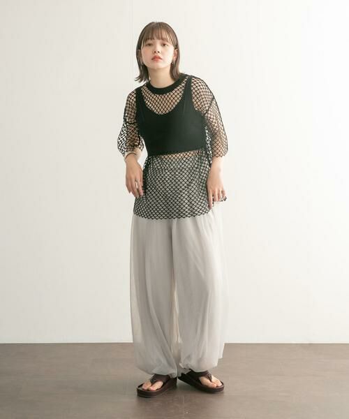 KBF / ケービーエフ ニット・セーター | レイヤードライクニットビスチェ | 詳細20