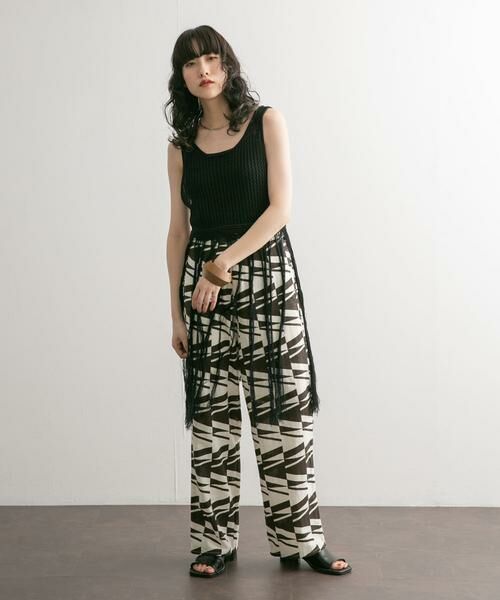 KBF / ケービーエフ ニット・セーター | フリンジニットタンクトップ | 詳細7