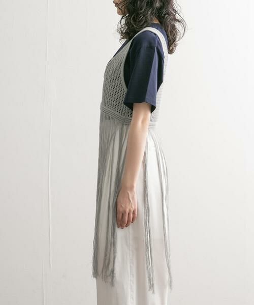 KBF / ケービーエフ ニット・セーター | フリンジニットタンクトップ | 詳細22