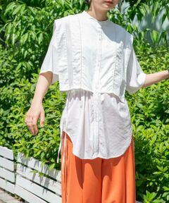 KBF / ケービーエフ シャツ・ブラウス | パイピングレイヤードシャツ