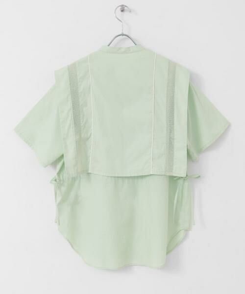 KBF / ケービーエフ シャツ・ブラウス | パイピングレイヤードシャツ | 詳細17