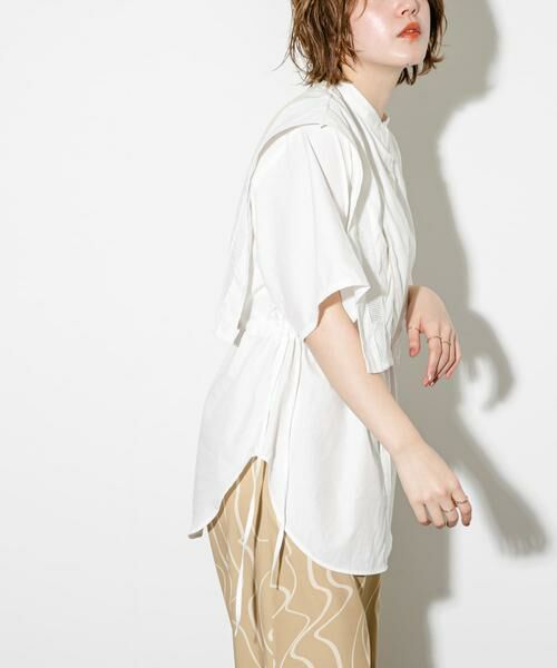 KBF / ケービーエフ シャツ・ブラウス | パイピングレイヤードシャツ | 詳細29