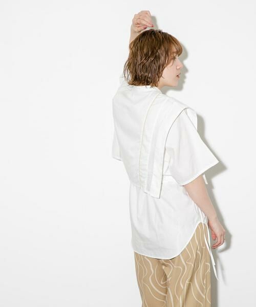 KBF / ケービーエフ シャツ・ブラウス | パイピングレイヤードシャツ | 詳細30