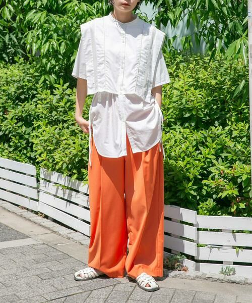 KBF / ケービーエフ シャツ・ブラウス | パイピングレイヤードシャツ | 詳細22