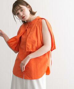 KBF / ケービーエフ シャツ・ブラウス | 2WAYスリーブブラウス