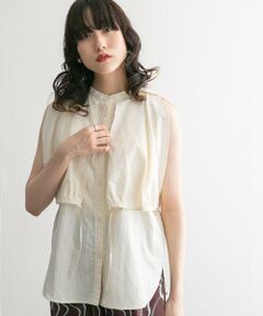 KBF / ケービーエフ シャツ・ブラウス | 2WAYスリーブブラウス