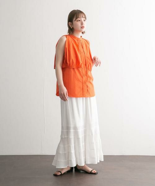 KBF / ケービーエフ シャツ・ブラウス | 2WAYスリーブブラウス | 詳細6