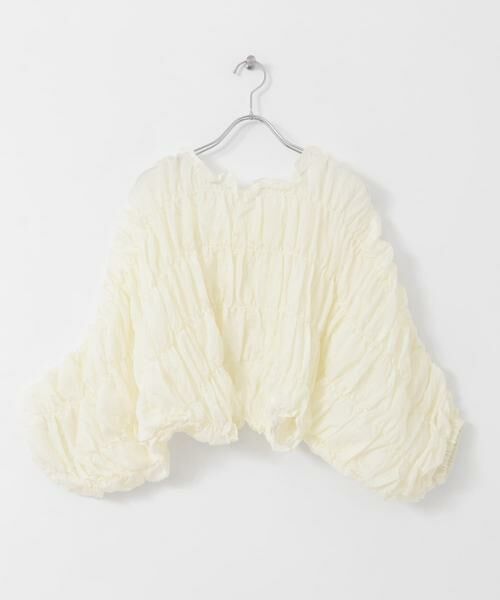 KBF / ケービーエフ シャツ・ブラウス | マルチWAYシャーリングブラウス | 詳細25