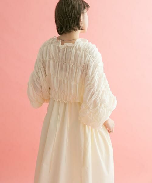 KBF / ケービーエフ シャツ・ブラウス | マルチWAYシャーリングブラウス | 詳細20