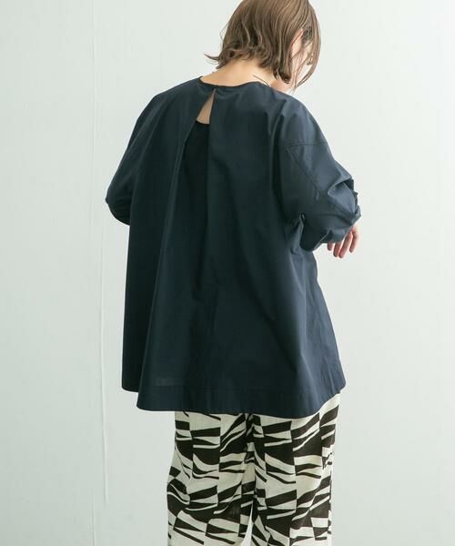 KBF / ケービーエフ シャツ・ブラウス | フロントドロストブラウス | 詳細12