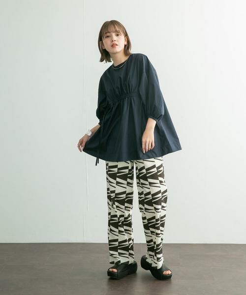 KBF / ケービーエフ シャツ・ブラウス | フロントドロストブラウス | 詳細13