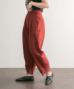 KBF / ケービーエフ その他パンツ | レースヘムクロップドパンツ