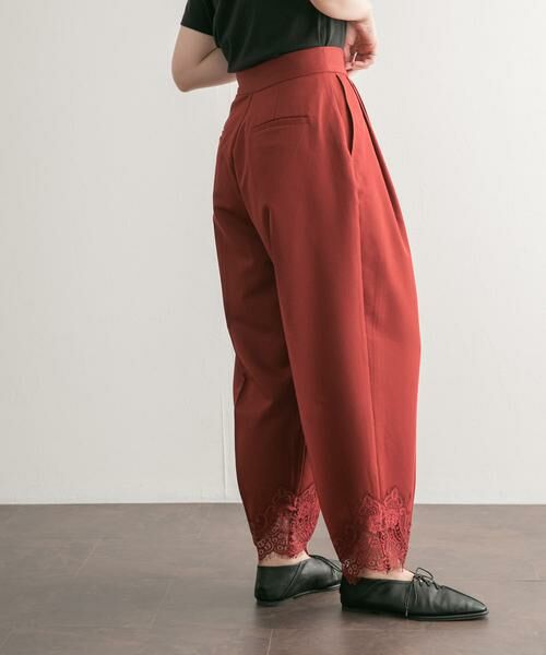 KBF / ケービーエフ その他パンツ | レースヘムクロップドパンツ | 詳細2