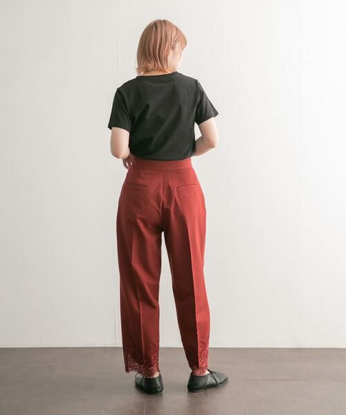 KBF / ケービーエフ その他パンツ | レースヘムクロップドパンツ | 詳細6