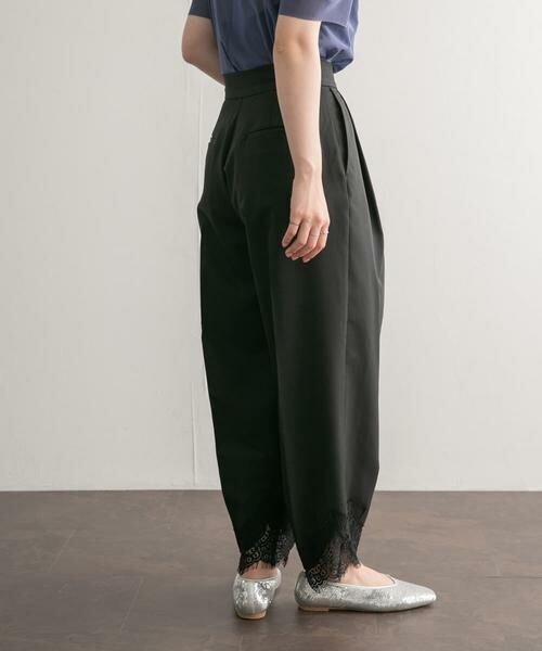 KBF / ケービーエフ その他パンツ | レースヘムクロップドパンツ | 詳細16