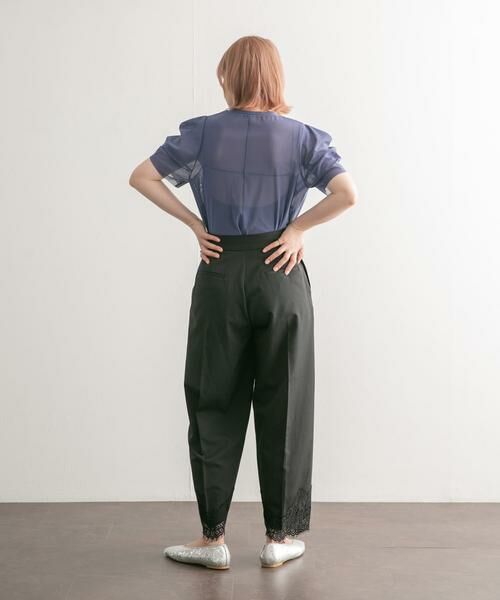 KBF / ケービーエフ その他パンツ | レースヘムクロップドパンツ | 詳細19