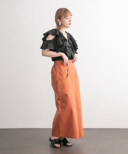 KBF / ケービーエフ スカート | フロントZIPペンシルスカート | 詳細6