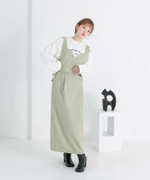 KBF / ケービーエフ ワンピース | ビスチェSETワンピース | 詳細15