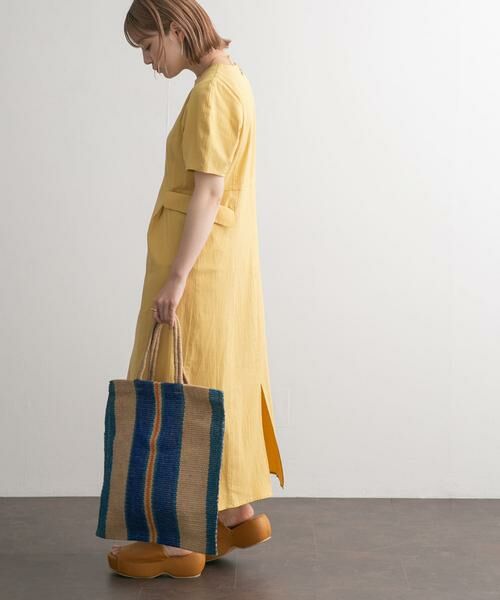 KBF / ケービーエフ ワンピース | サイドポケットコクーンワンピース | 詳細3