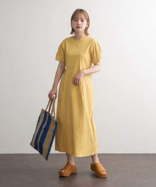 KBF / ケービーエフ ワンピース | サイドポケットコクーンワンピース | 詳細5