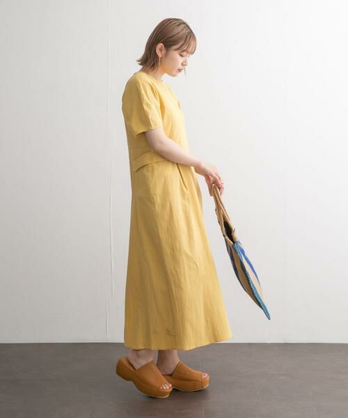 KBF / ケービーエフ ワンピース | サイドポケットコクーンワンピース | 詳細6