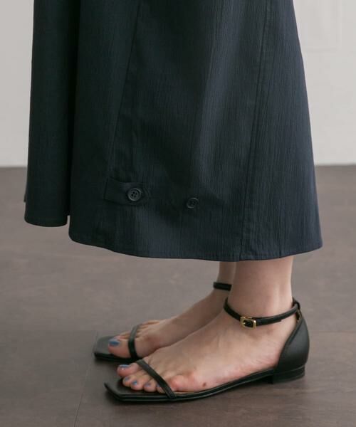 KBF / ケービーエフ ワンピース | サイドポケットコクーンワンピース | 詳細21