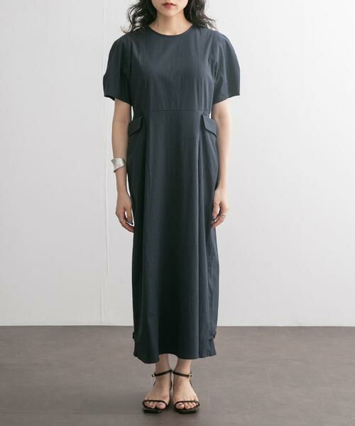 KBF / ケービーエフ ワンピース | サイドポケットコクーンワンピース | 詳細23