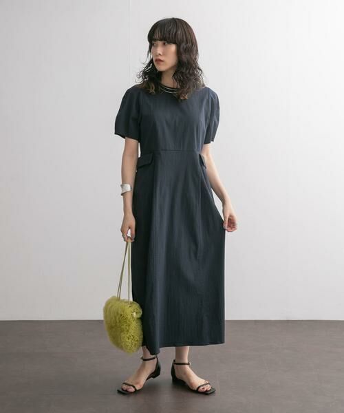 KBF / ケービーエフ ワンピース | サイドポケットコクーンワンピース | 詳細13