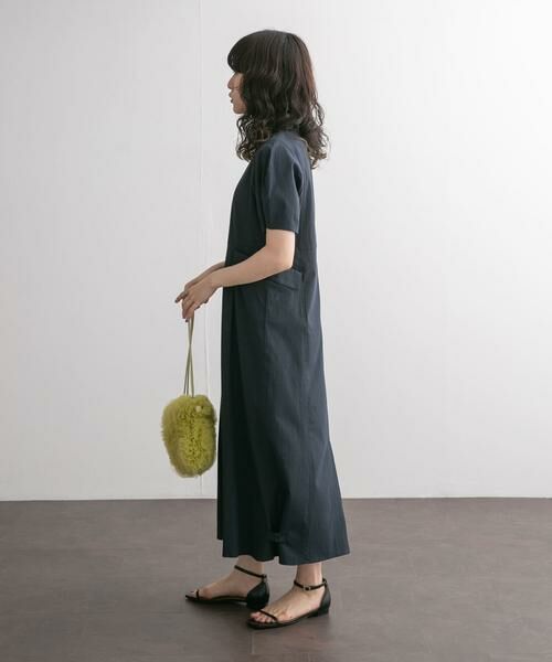 KBF / ケービーエフ ワンピース | サイドポケットコクーンワンピース | 詳細14