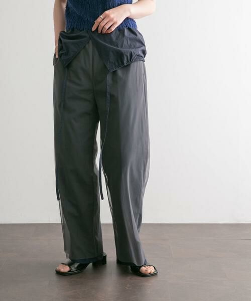 KBF / ケービーエフ サロペット・オールインワン | 2WAYチュールレイヤードサロペット | 詳細1