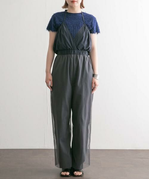 KBF / ケービーエフ サロペット・オールインワン | 2WAYチュールレイヤードサロペット | 詳細13