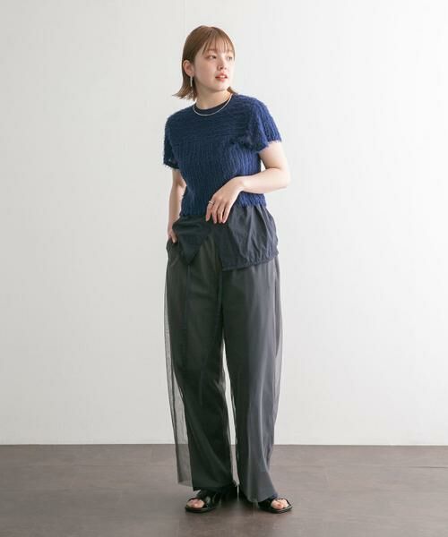 KBF / ケービーエフ サロペット・オールインワン | 2WAYチュールレイヤードサロペット | 詳細3