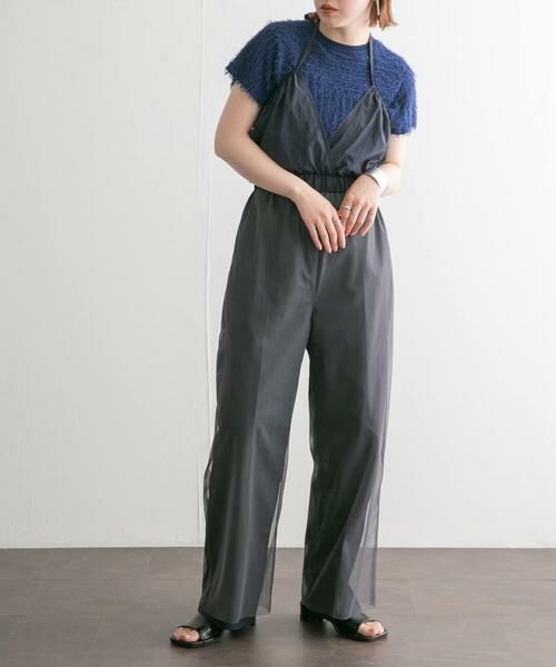 KBF / ケービーエフ サロペット・オールインワン | 2WAYチュールレイヤードサロペット | 詳細5