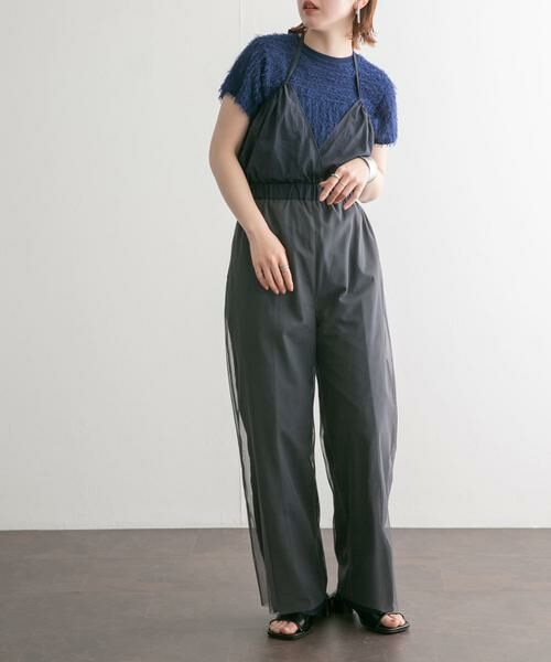 KBF / ケービーエフ サロペット・オールインワン | 2WAYチュールレイヤードサロペット | 詳細6